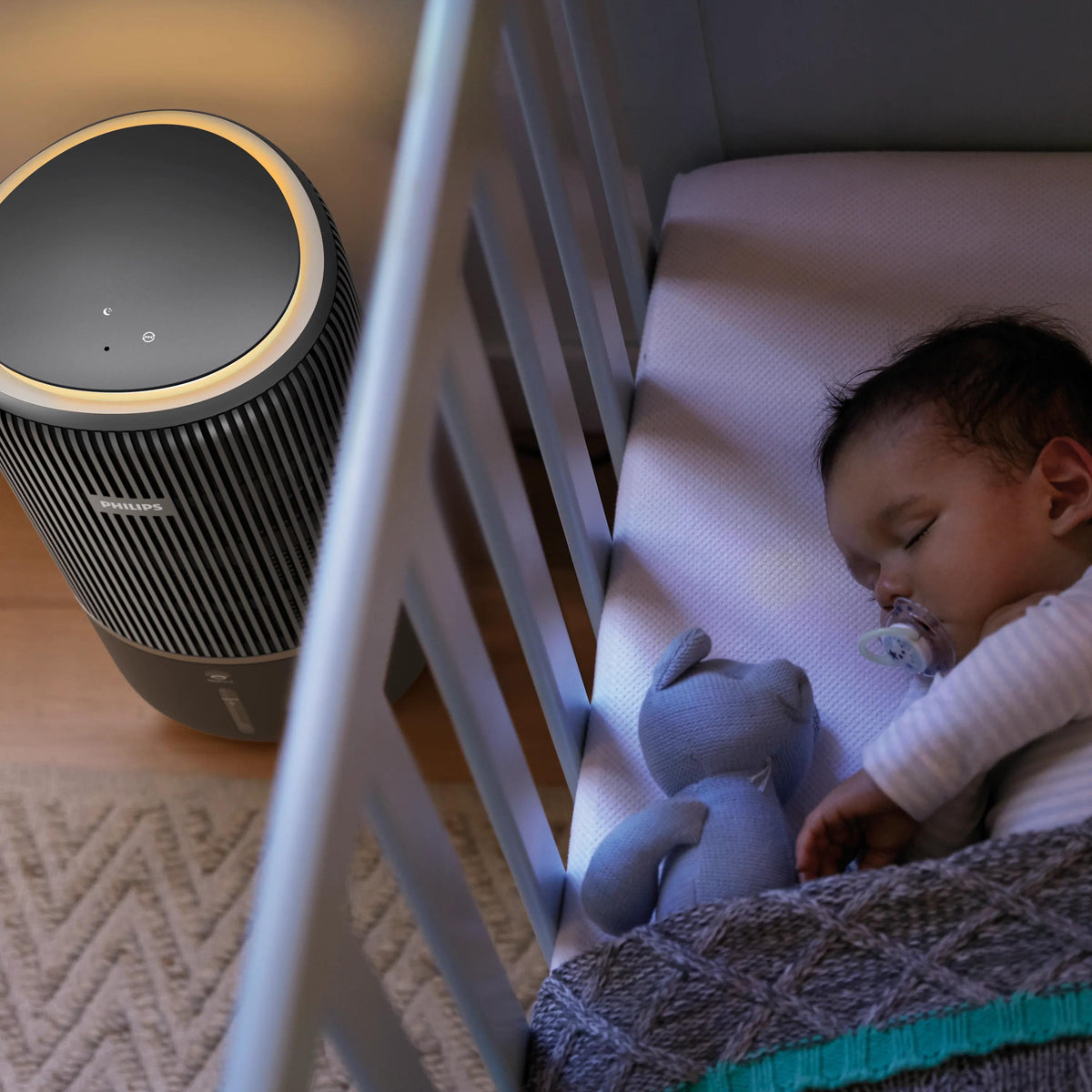 Philips Luftreiniger PureProtect Water AC3421/13 – CADR 300 m³/h, bis 78 m², WLAN, App-Steuerung, 51 dB