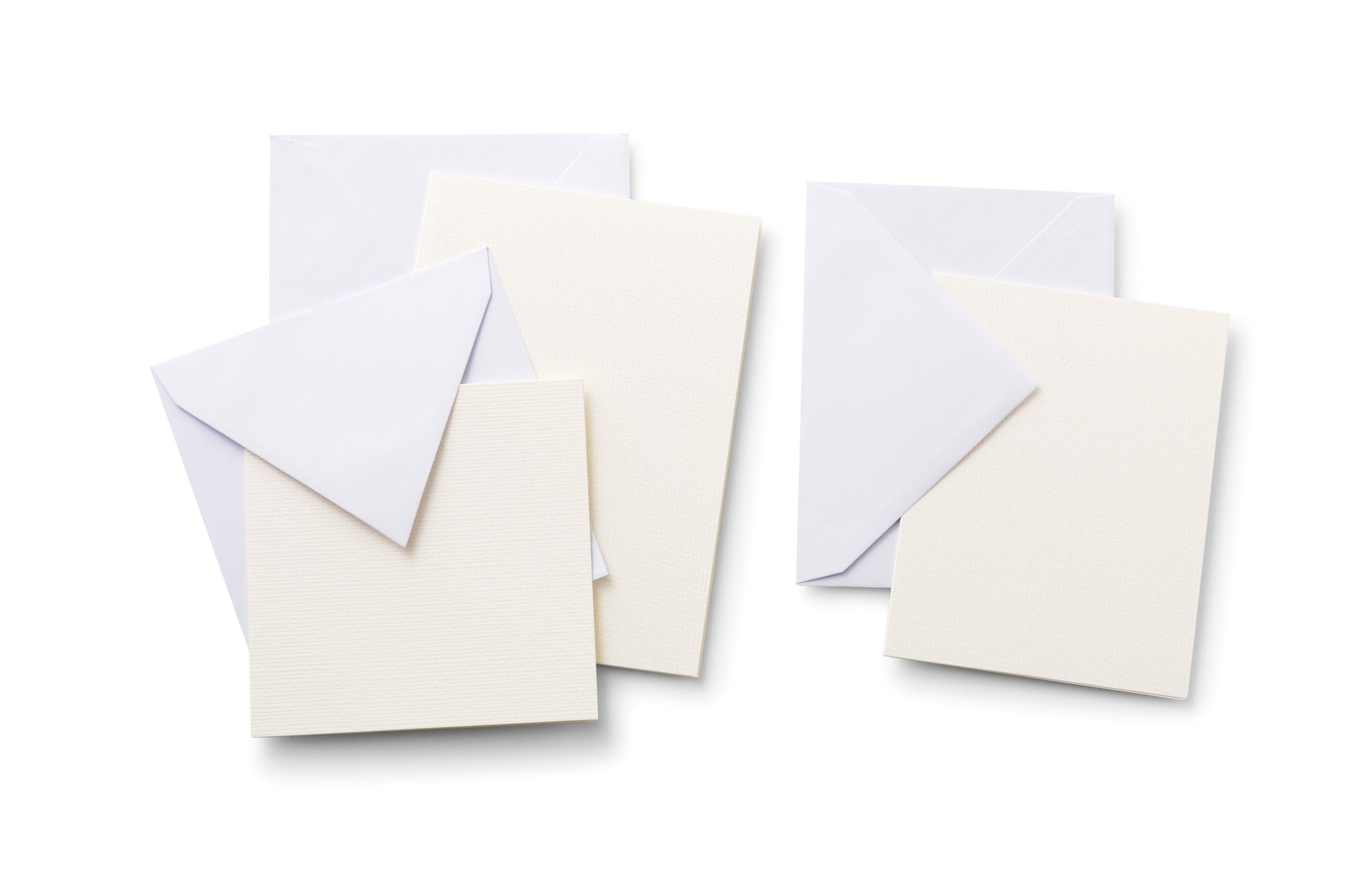 Cricut Grusskarten – 123 × 167 mm, mit Couvert, Elfenbein – 20 Stk