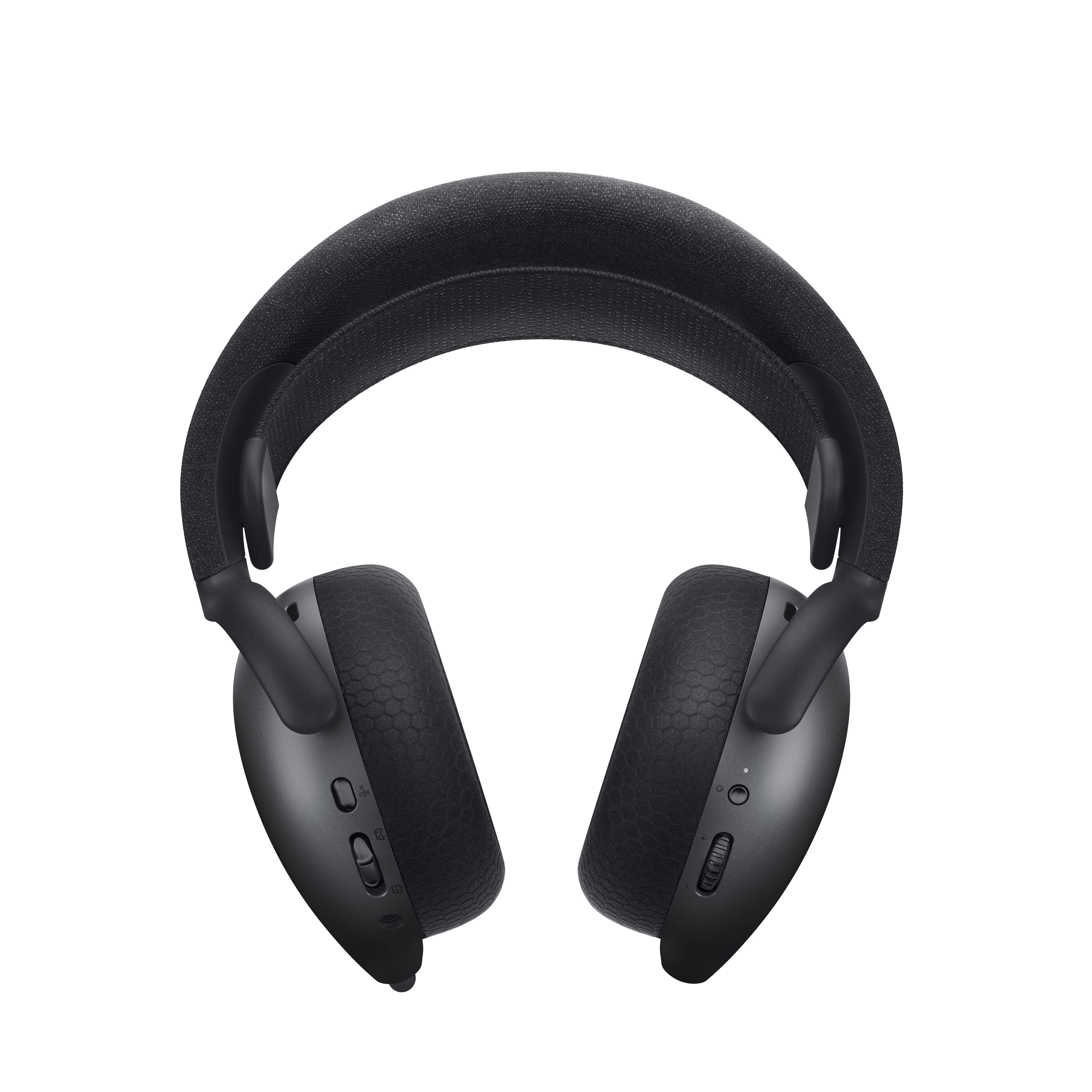 Alienware AW720H Gaming-Headset – Over-Ear, Stereo, Kabel + BT, mit USB-C-Dongle, Schwarz
