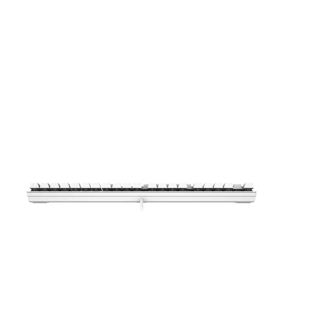 CHERRY KC 200 MX – Tastatur – mechanisch – kabelgebunden – USB-A – QWERTZ (DE) – Silber/Weiss
