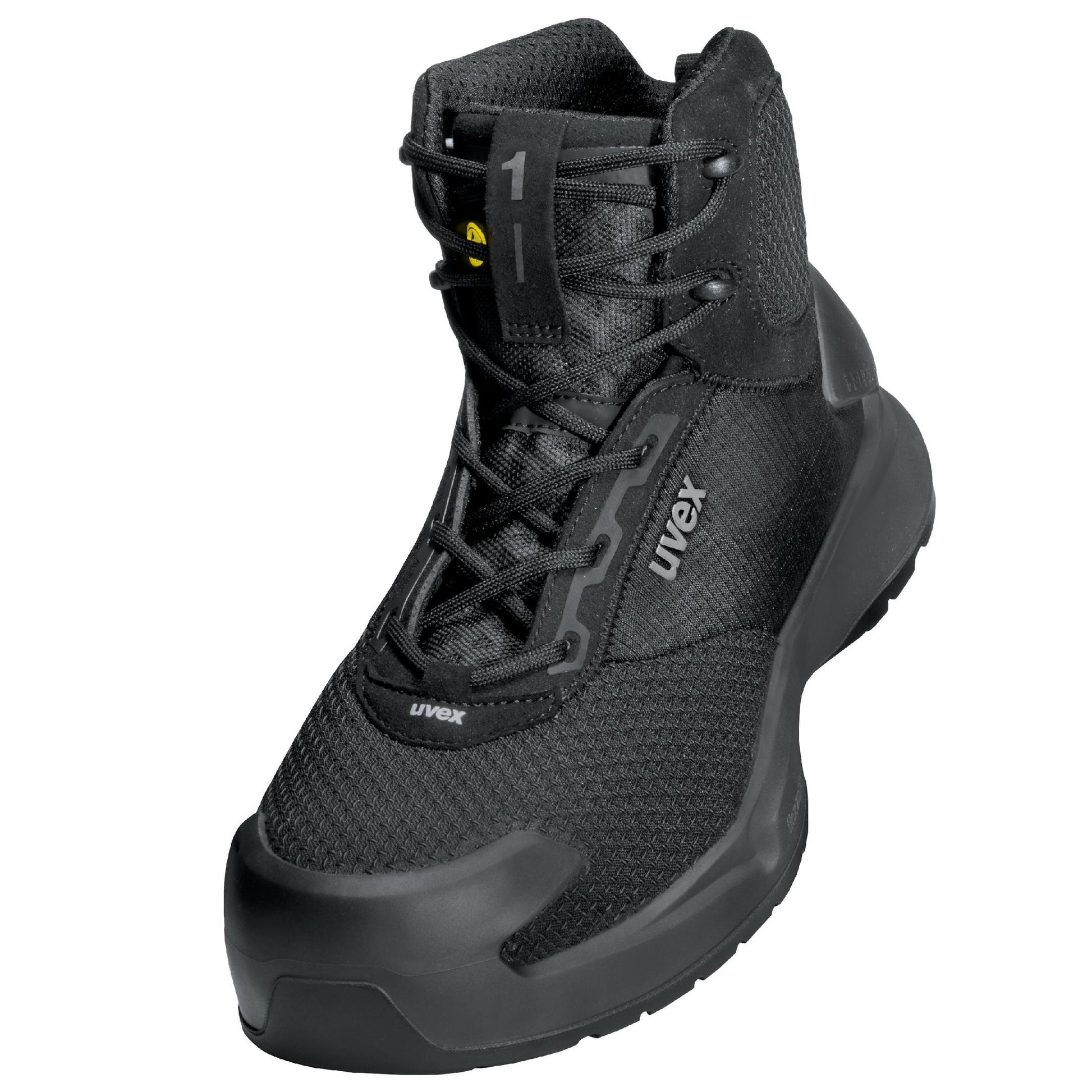 Uvex 1 x-craft pro Sicherheitsstiefel S1 PL – Schwarz – Grösse 40, Weite 11