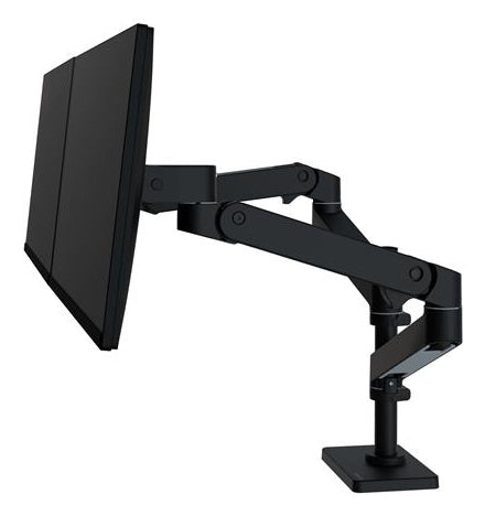 Ergotron LX Pro 45-690-292 – Monitorarm Tischhalterung – 2 Monitore – bis 27" – VESA 75×75/100×100 mm – bis 10 kg