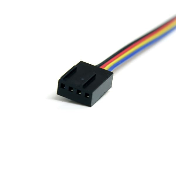 StarTech.com Molex Stromkabel – Molex 4‑pin–Molex 4‑pin, 0,305 m, mehrfarbig