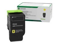 Lexmark Toner 78C10Y0 – Gelb, 1000 Seiten – für CS/CX 4-6 SRS