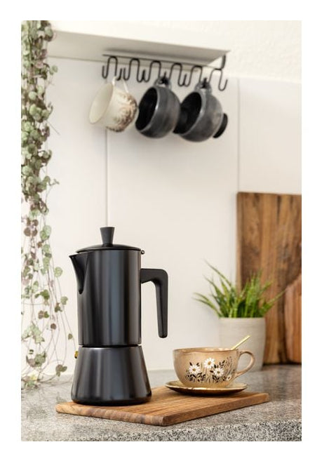 Furber. Furber French Press / Kaffeebereiter – 0,2 l, 4 Tassen, Edelstahl, 9,5 × 20 × 13,5 cm