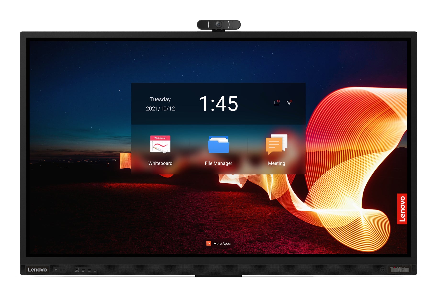 Lenovo ThinkVision T75 – 75" Touch, 3840 × 2160 (4K), IPS, LAN, HDR