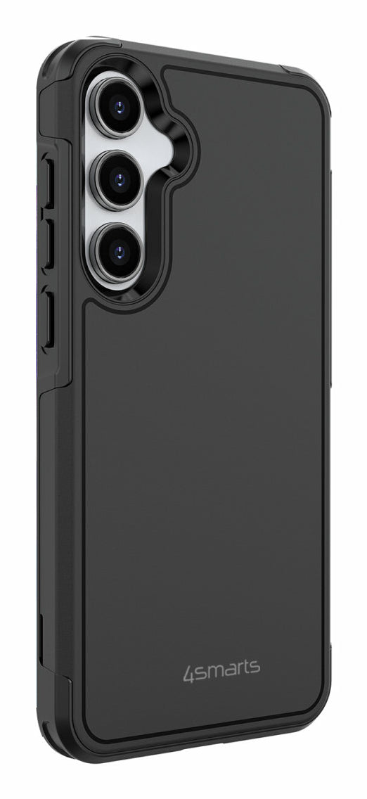 4smarts Defend Backcover – für Samsung Galaxy A55 (5G), PC+TPU, schwarz, bis 1,2 m sturzsicher