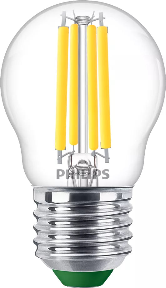 Philips by Signify Philips LED-Leuchtmittel E27 A60 – Neutralweiss 4000 K, 485 lm, 2,3 W – 1 Stk. – Transparent, Glas