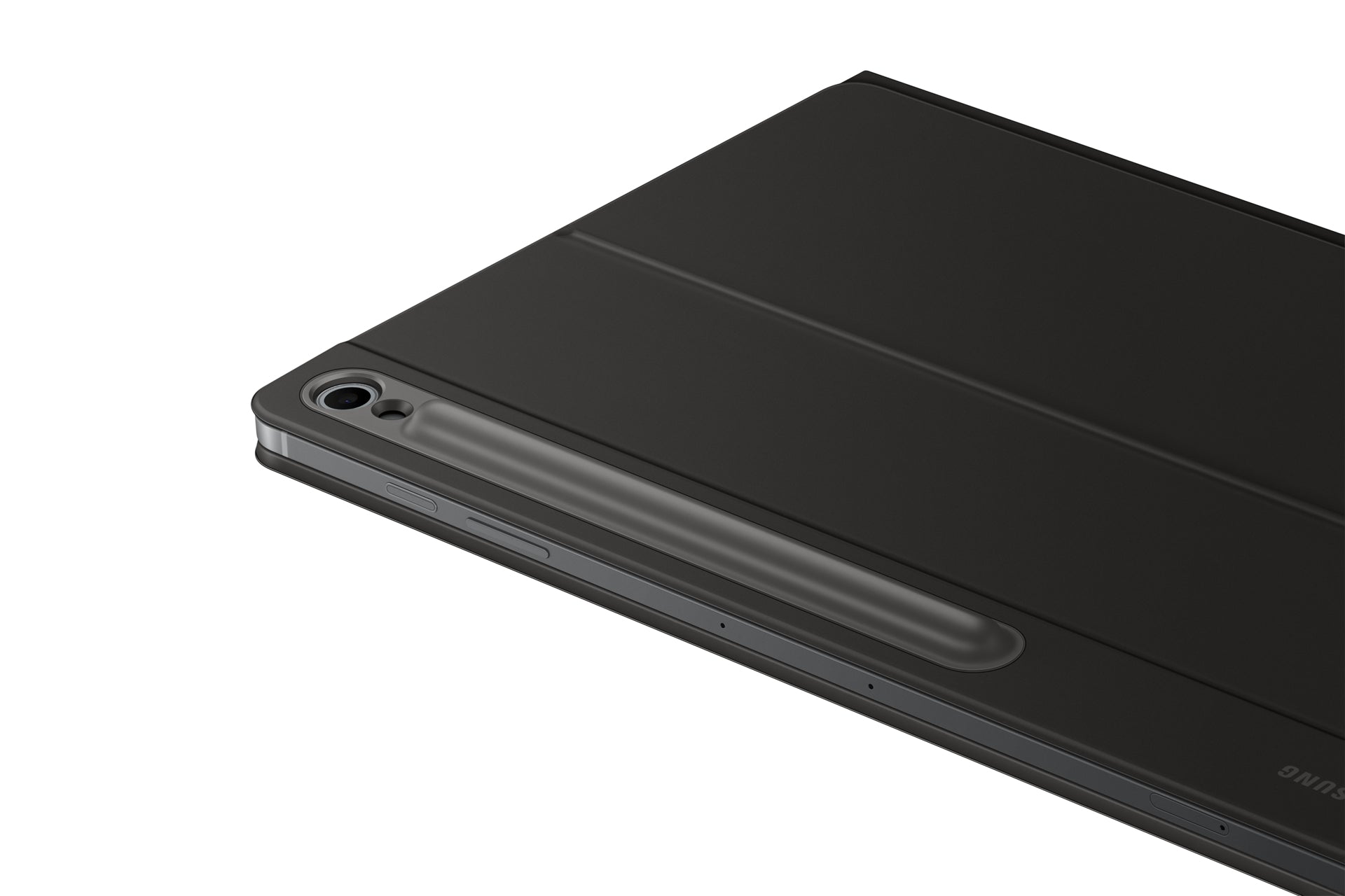 Samsung Tastatur-Case für Galaxy Tab S10 FE+ – Smart Connector, QWERTZ (CH), mit Trackpad – Schwarz