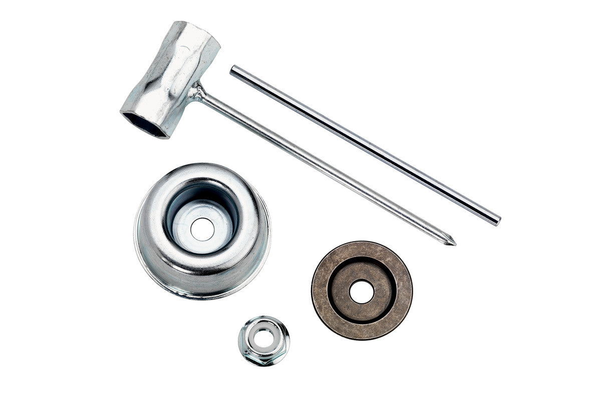Metabo Messeradapter Edelstahl – für Rasentrimmer – 1 Stk – für Metabo FSD, FSB 36-18 LTX BL 40