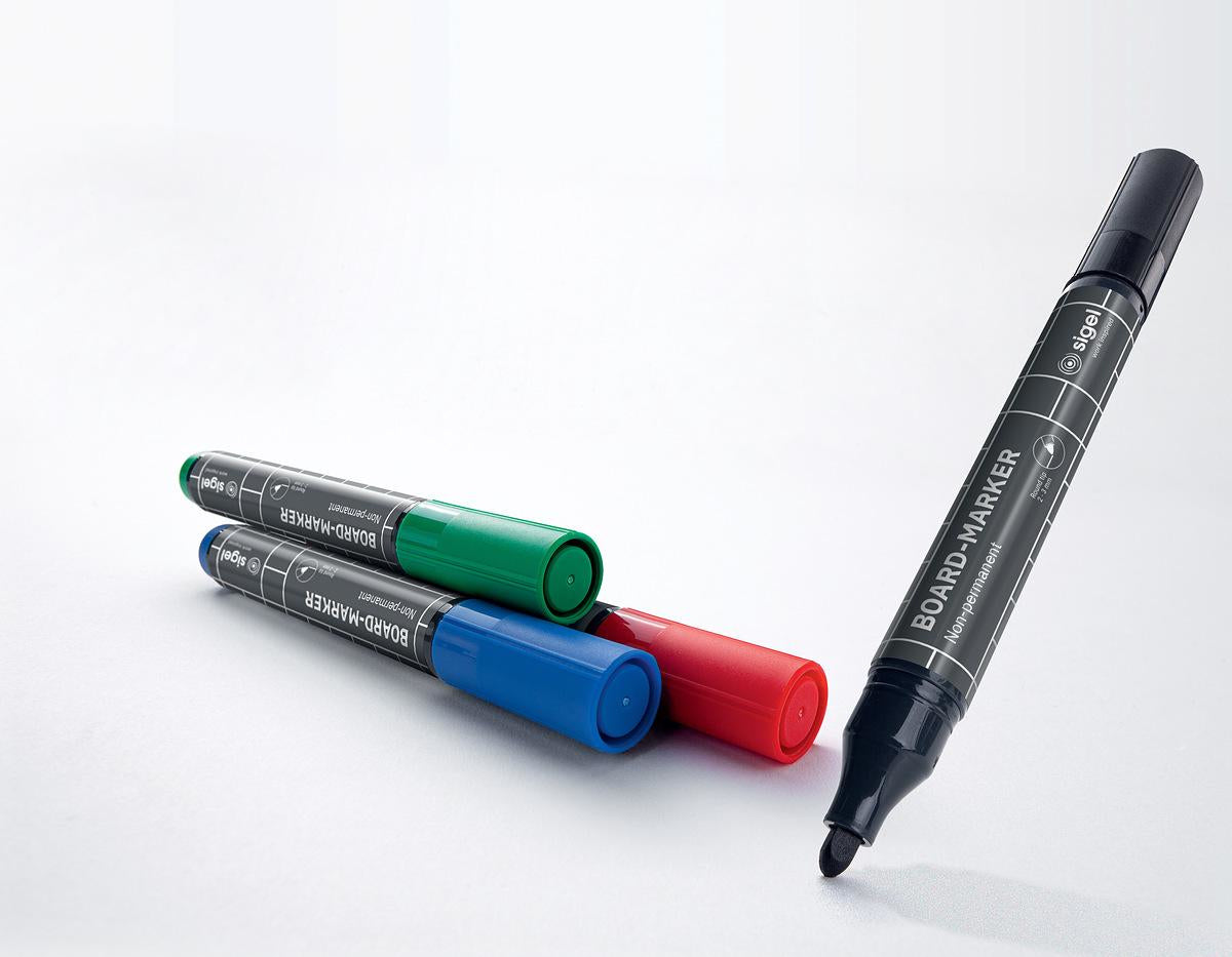 Sigel Non-Permanent-Marker BA010 – sortiert – 4er-Set