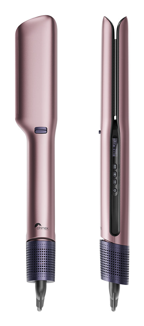 Ohmex Haarglätter OHM-HSY-9001 – Keramikplatten, einstellbare Temperatur 70–230 °C, Ionenfunktion