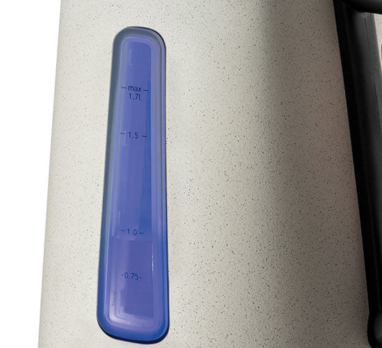 Russell Hobbs Wasserkocher – 1,7 l, Edelstahl, Steingrau, 26960-70