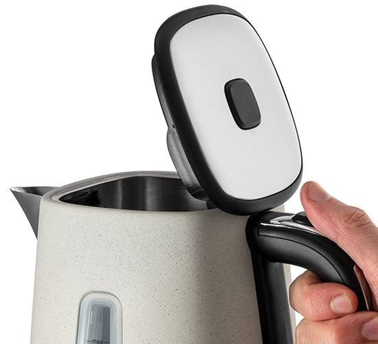 Russell Hobbs Wasserkocher – 1,7 l, Edelstahl, Steingrau, 26960-70