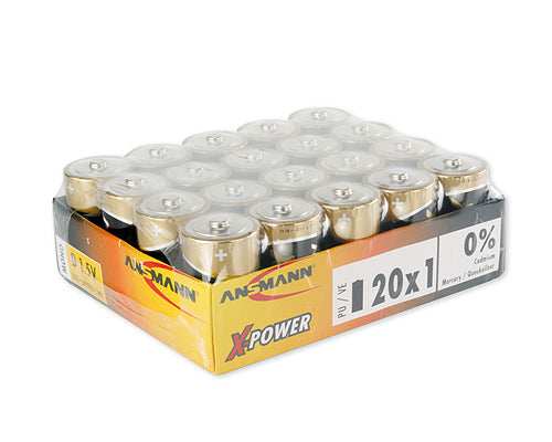 Ansmann D Batterien – Alkaline, 1,5 V – 20 Stk.