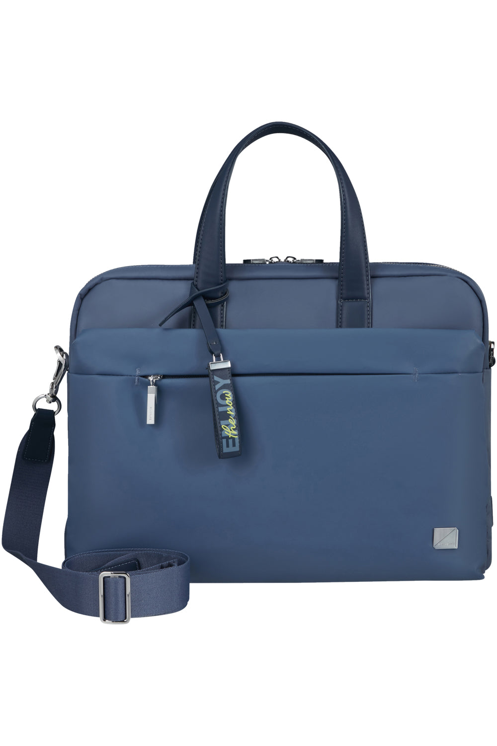 Samsonite Workationist Notebook-Tasche – 12 l, wasserabweisend, Aufsteckfunktion, recyceltes PET (rPET), blau