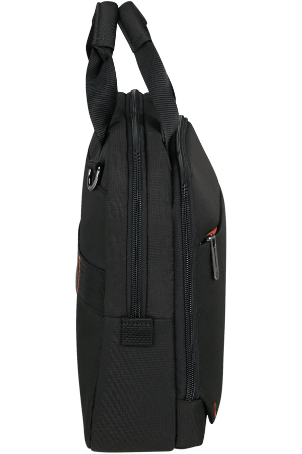 Samsonite Network 4 Notebook-Tasche – 11 l, Aufsteckfunktion, Recyceltes PET (rPET), Schwarz