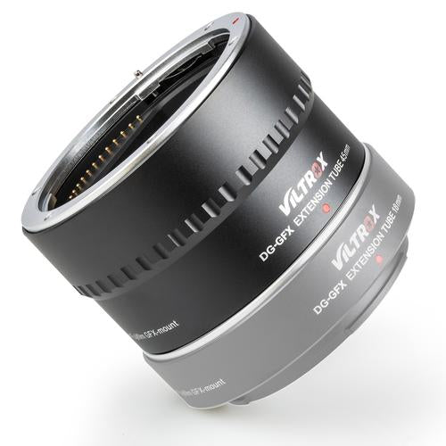 VILTROX DG-GFX 45 mm Makro-Zwischenring – für Fujifilm G-Mount (GFX50S, GFX50R) – Schwarz