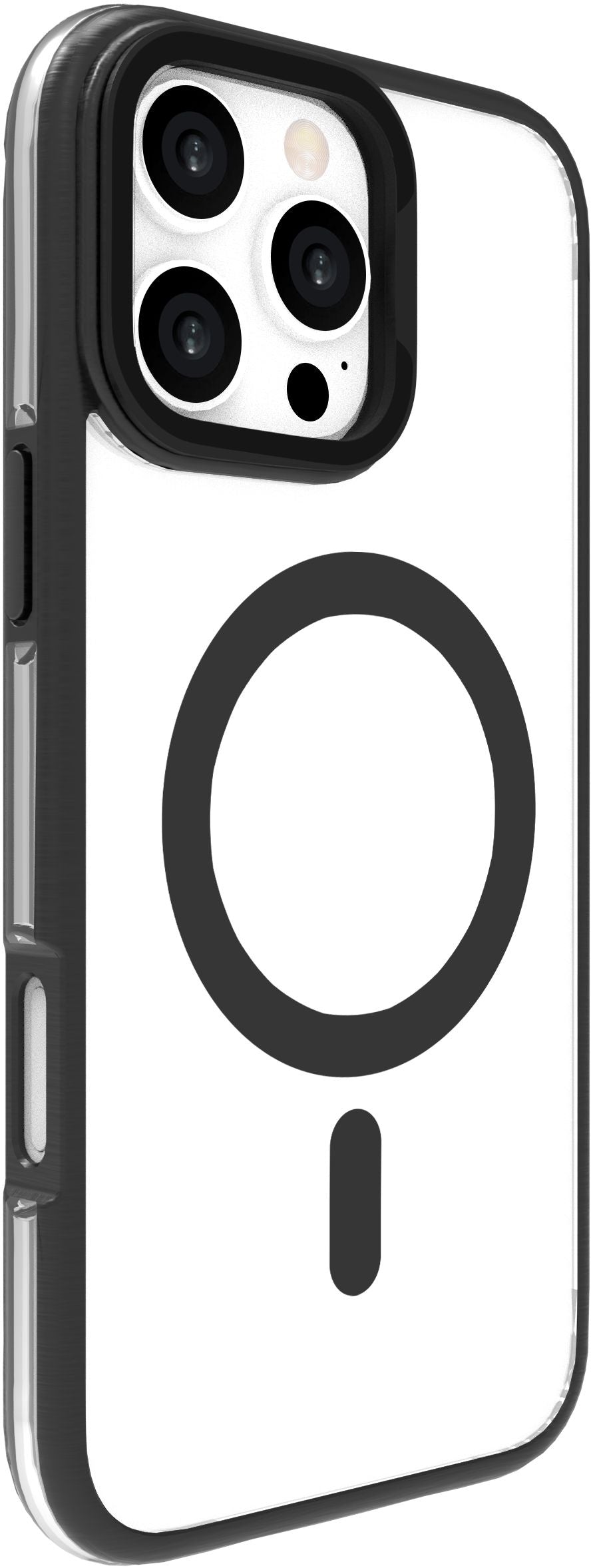 eSTUFF INFINITE (GRS) HELSINKI Backcover – für Apple iPhone 16 Pro Max, mit Ständer, PC, Transparent, Stossfest