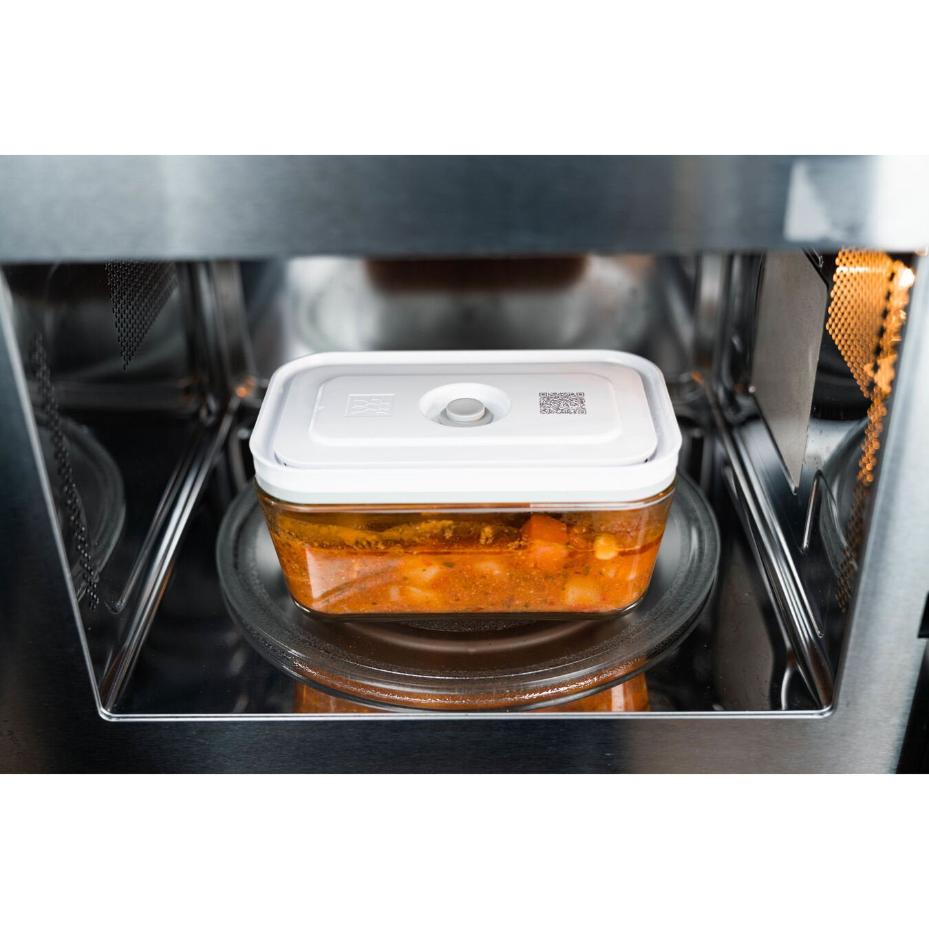 ZWILLING Vakuumbox Glas Fresh & Save – 350 ml, 750 ml, 1,6 l, für Vakuumierer, 3 Stk., Glas, Transparent