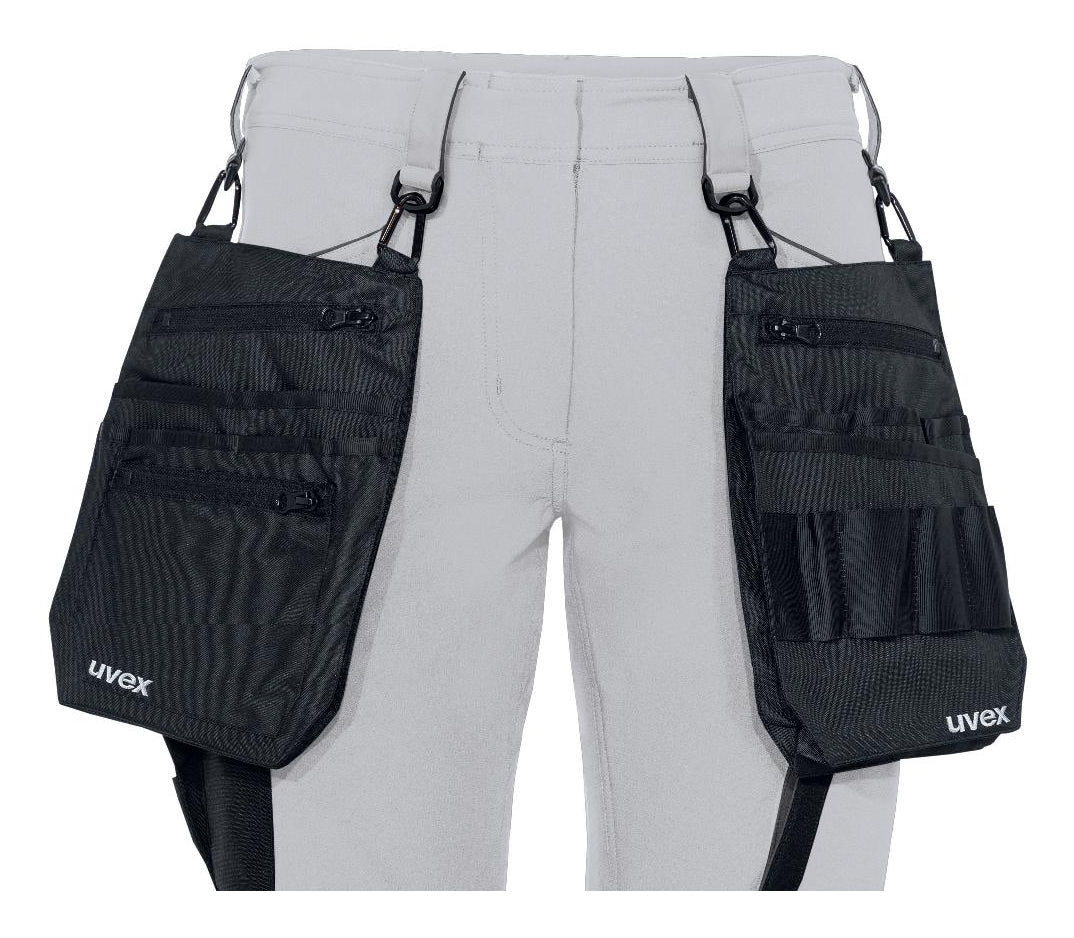 uvex Damen-Cargohose suXXeed craft – weiss, Grösse 40