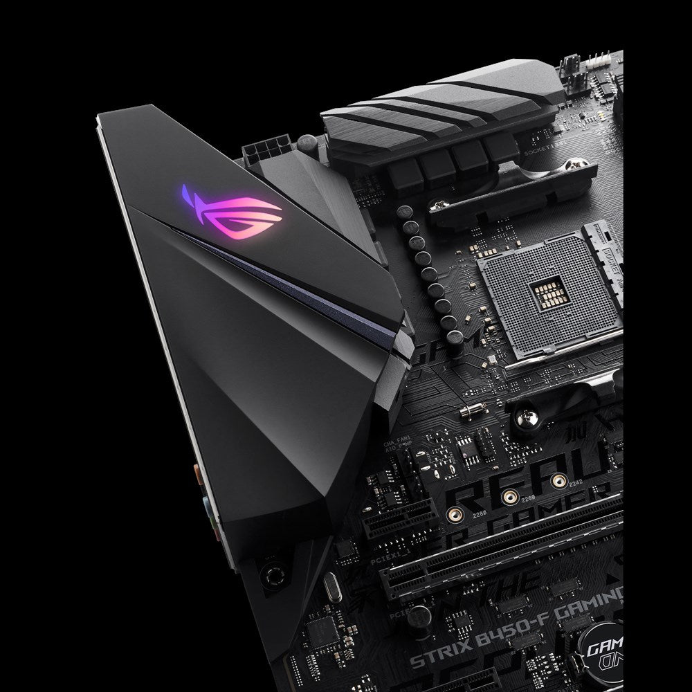 ASUS ROG STRIX B450-F GAMING – Mainboard – AM4, AMD B450, ATX, DDR4, 64 GB, 2×DIMM
