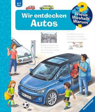 Ravensburger Buch – Wieso? Weshalb? Warum? – Wir entdecken Autos, Spiralbindung, 16 Seiten, 4–7 Jahre