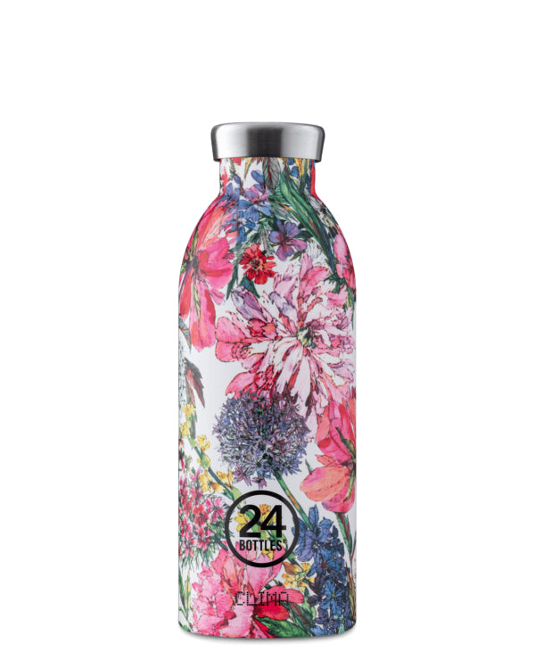 24Bottles Trinkflasche Clima – 5 dl – Edelstahl, isoliert, Schraubverschluss – Begonia