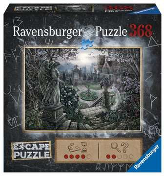 Ravensburger Puzzle Englischer Garten – 368 Teile – 70 × 50 cm – ab 12 Jahren