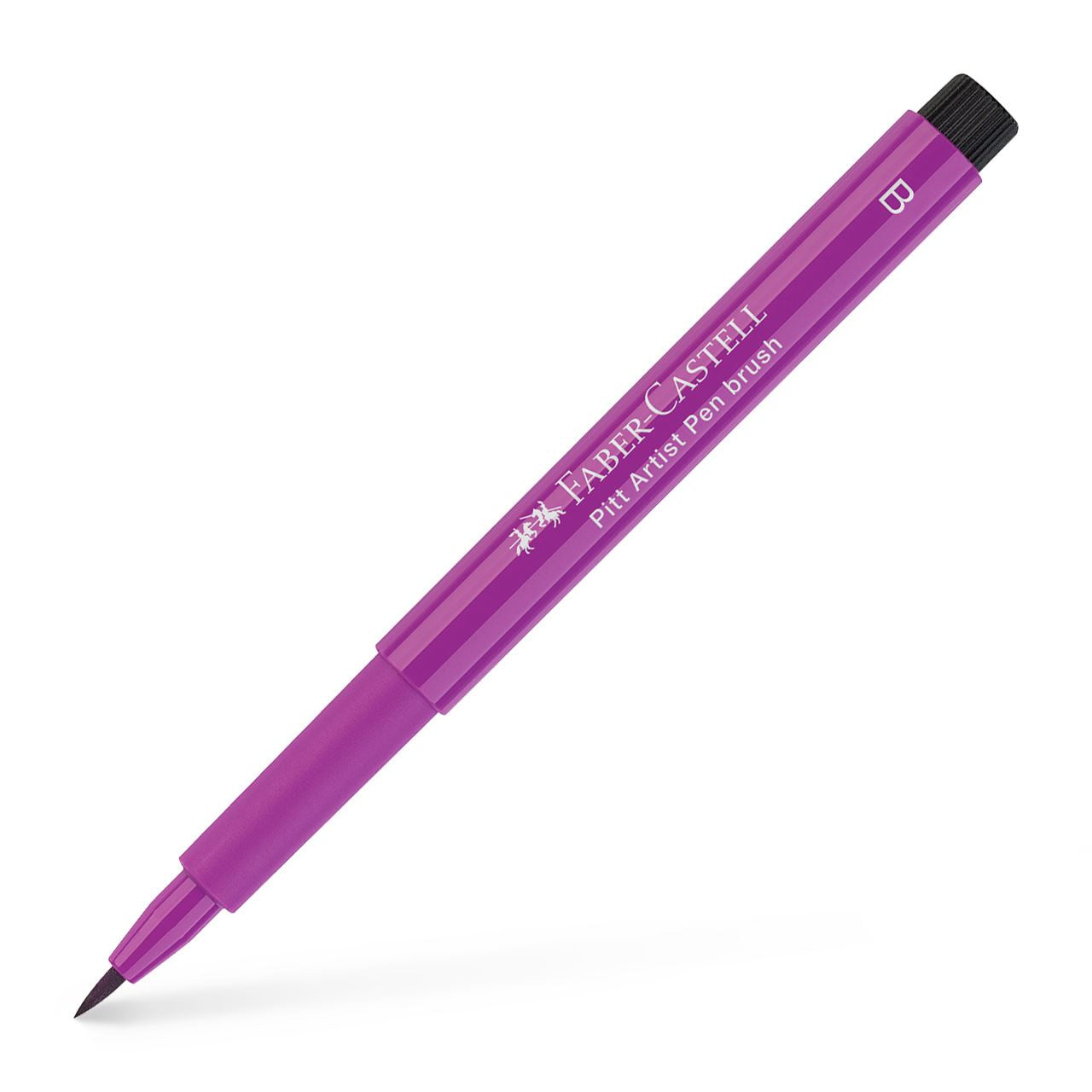 Faber-Castell Pitt Artist Pen Brush – Pinselstift, 2,5 mm, Karmoisin, wasserfest