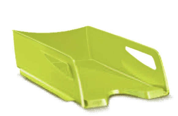 CEP GLOSS Maxi – Briefkorb für Letter, Polystyrol (PS), Gelb, 387 × 115 × 265 mm