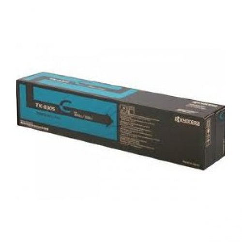 Kyocera – Toner TK-8705C – Cyan, 30000 Seiten – für Farb-Laserdrucker/Multifunktionsgeräte