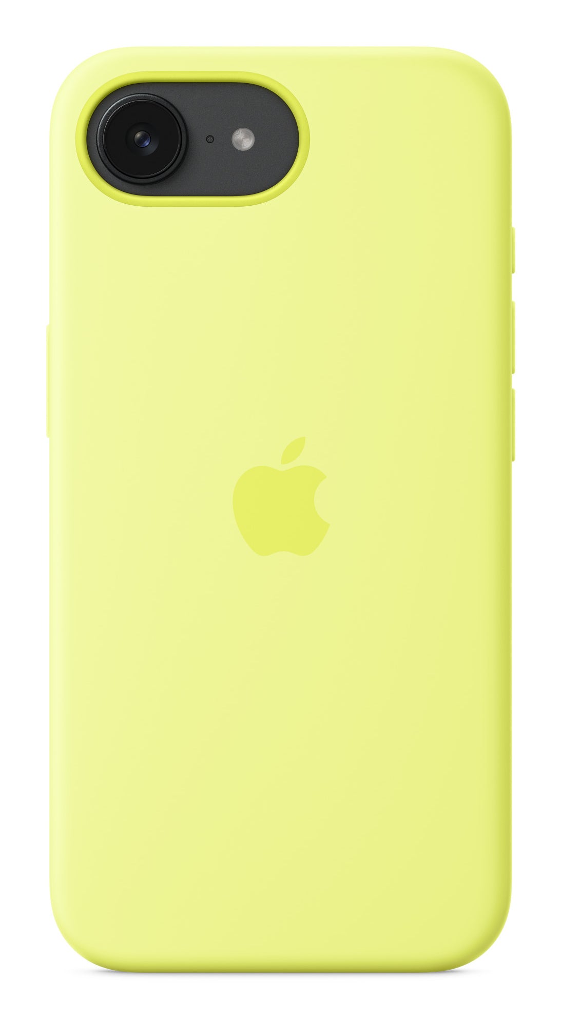 Apple Backcover – für Apple iPhone 16e, Silikon, Neon Gelb