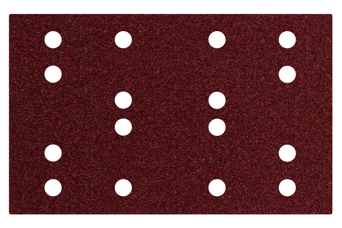 Metabo Haftschleifblätter 80 × 133 mm P80 Polyester – 10 Stk – für Metall, für Holz – mit Kletthaftung
