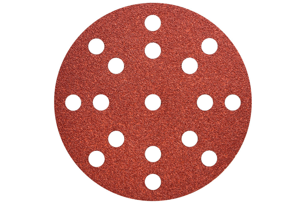 Metabo Haftschleifblätter 125 mm Polyester – 50 Stk – für Metall, Holz