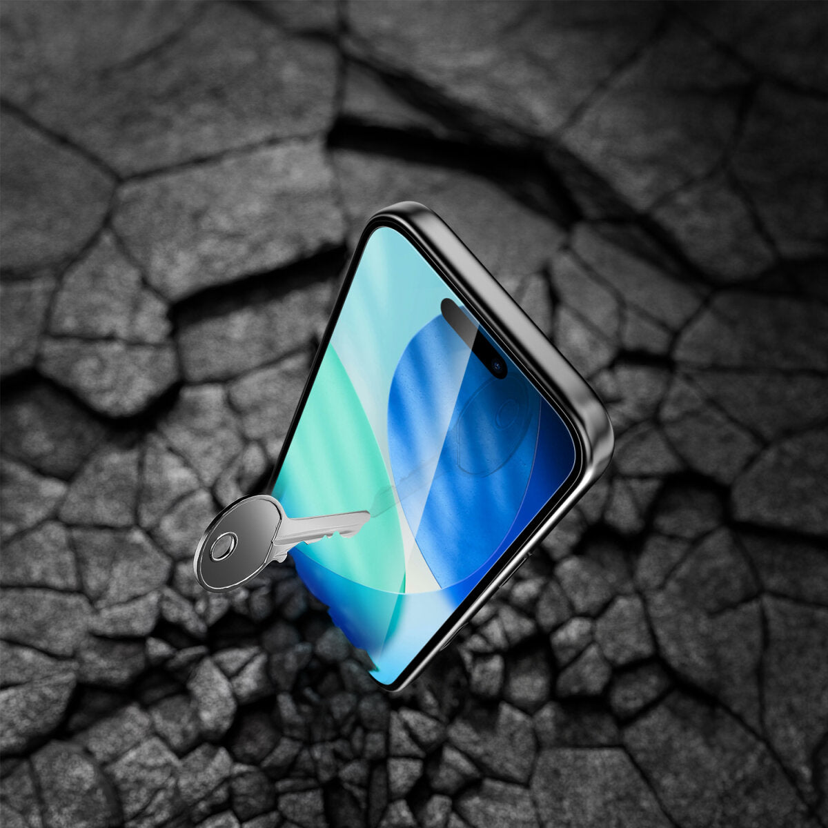 4smarts Displayschutz (Panzerglas), Case Friendly – für iPhone 17 Pro Max – mit Applikator