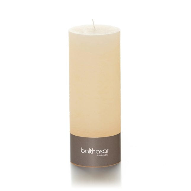 Balthasar Duftkerze – Ø 7 × 18 cm – Paraffin, ecru – 85 h