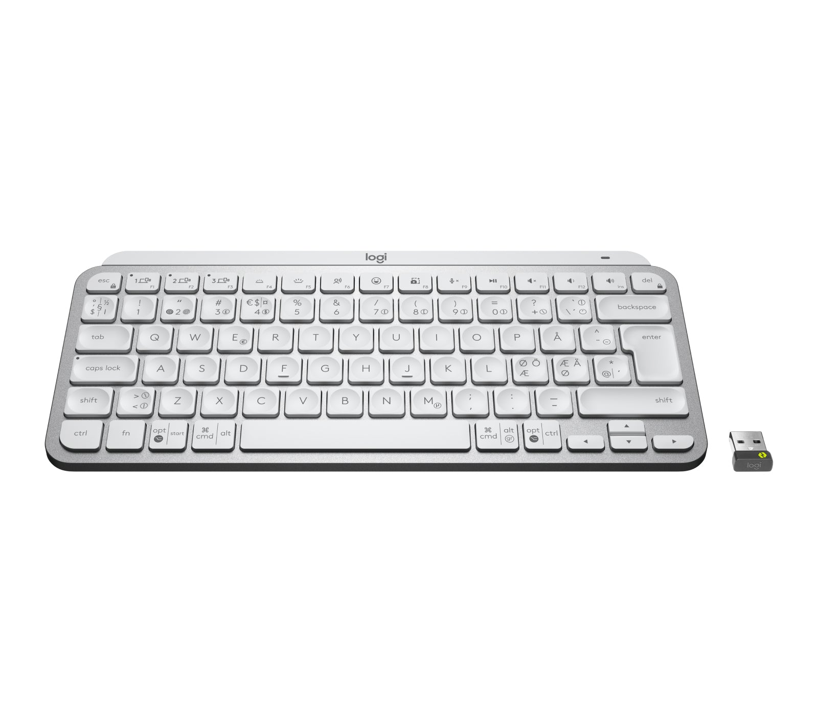 Logitech MX Keys Mini für Business – Tastatur, Grau