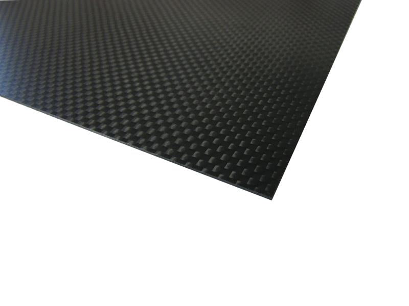 OEM Flugzeugrumpf – 250 × 250 × 1 mm, Karbon, Schwarz, für Flugzeug, Helikopter