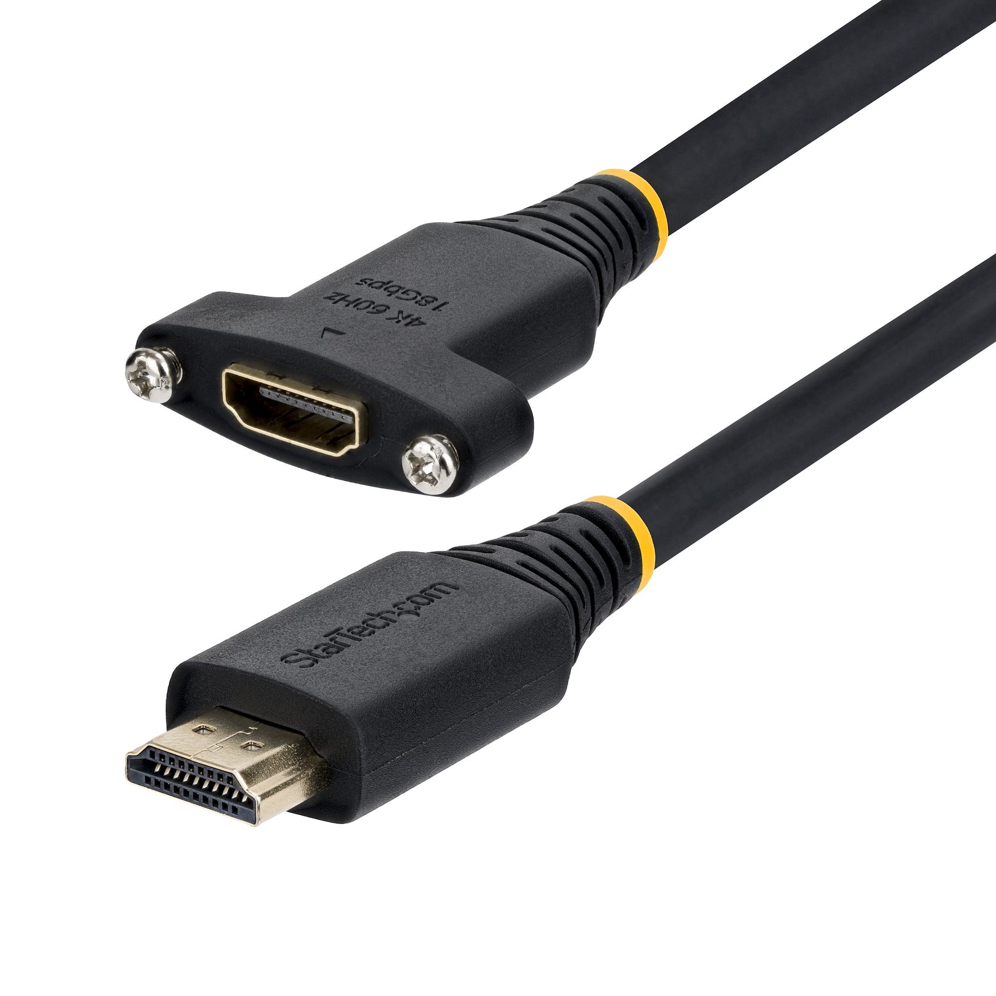 StarTech.com HDMI Verlängerungskabel HDMI 2.0 4K 60 Hz – 1 m – HDR