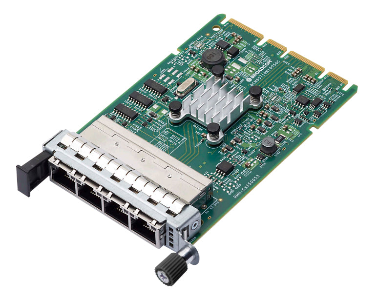 Broadcom NetXtreme N41T 4× 1G-Karte – PCIe 2,1, RJ-45