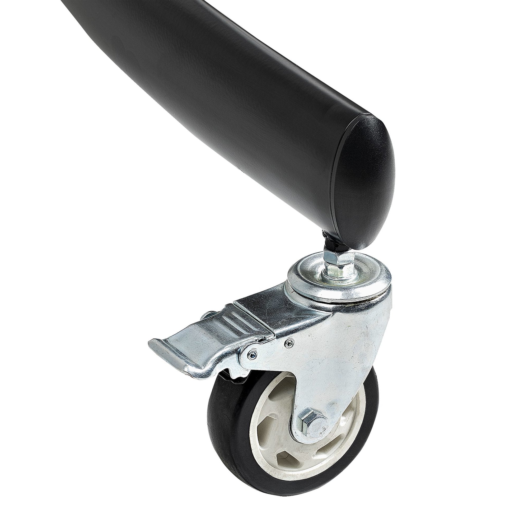 StarTech.com TV-Wagen – 37–60" – VESA 200×200–600×400 – bis 100 kg, Höhenverstellbar – Schwarz/Silber