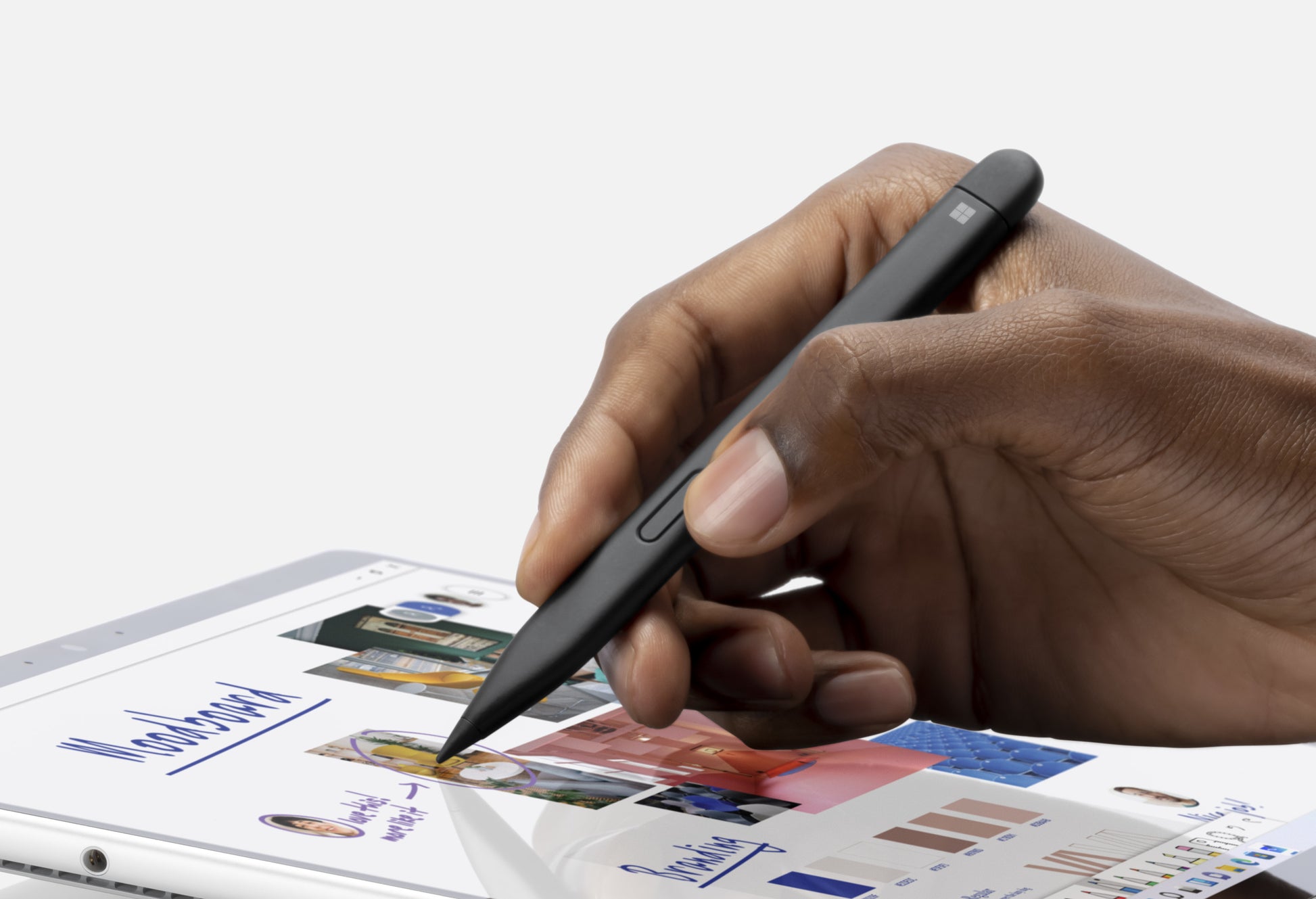 Microsoft Surface Slim Pen 2 Stift – Bluetooth, Schwarz, für Surface Pro 8 & Surface Pro X
