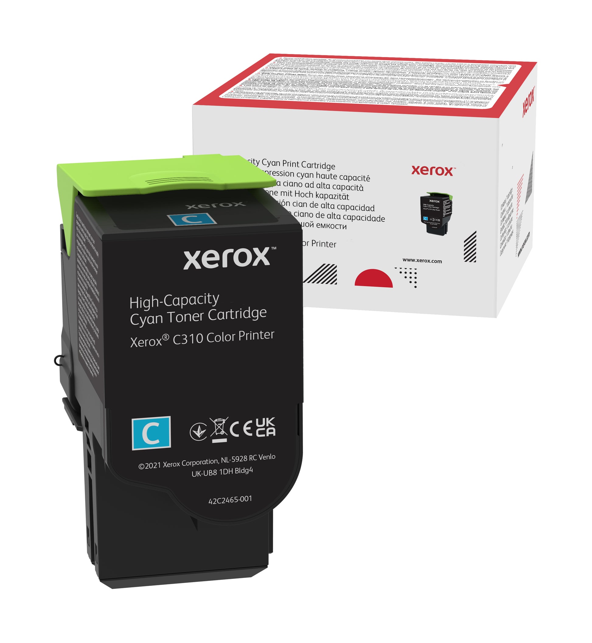 Xerox Toner 006R04365 – cyan, 5500 Seiten – für Xerox C310/C315