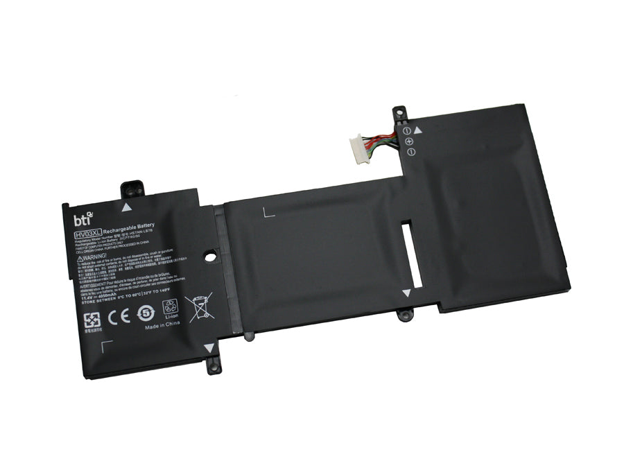 BTI Notebook-Akku – für HP x360 310 G2 – 48 Wh, 11,4 V (3 Zellen) – Schwarz