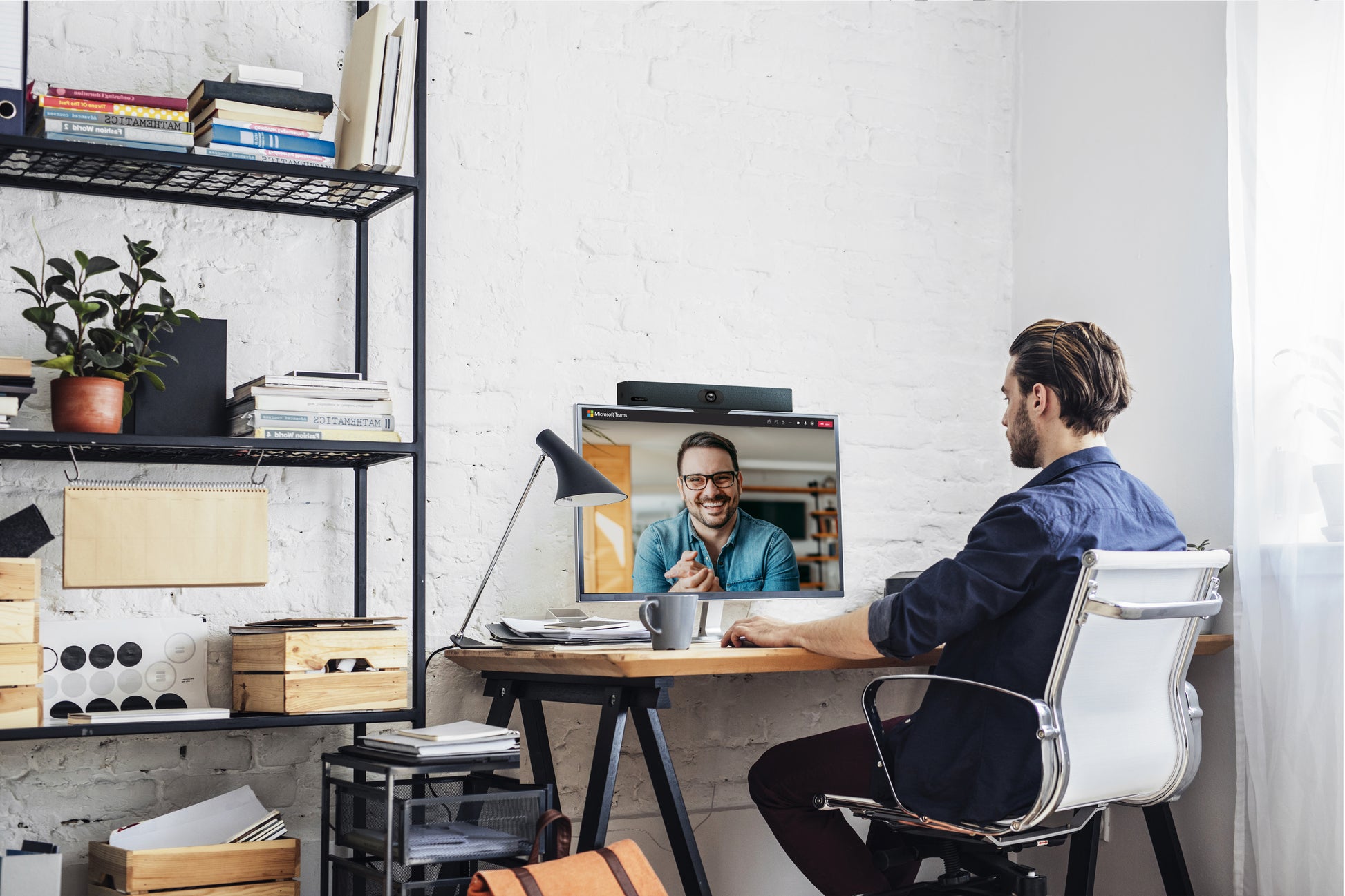 Yealink UVC34 Collaboration Bar – Videobar – 4K, Sichtfeld 120°, Auto Framing, für Microsoft Teams/Google Meet