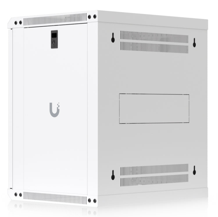 Ubiquiti UACC-Rack-12U-Wand-450-G – 19" Wandverteiler 12U, abschliessbar, 550 × 450 × 635 mm, weiss, Stahl