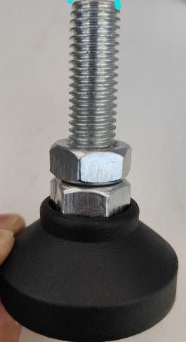 Vivolink VLFSFEETM12 – Füsse für VLFS70120, Schwarz, metallisch