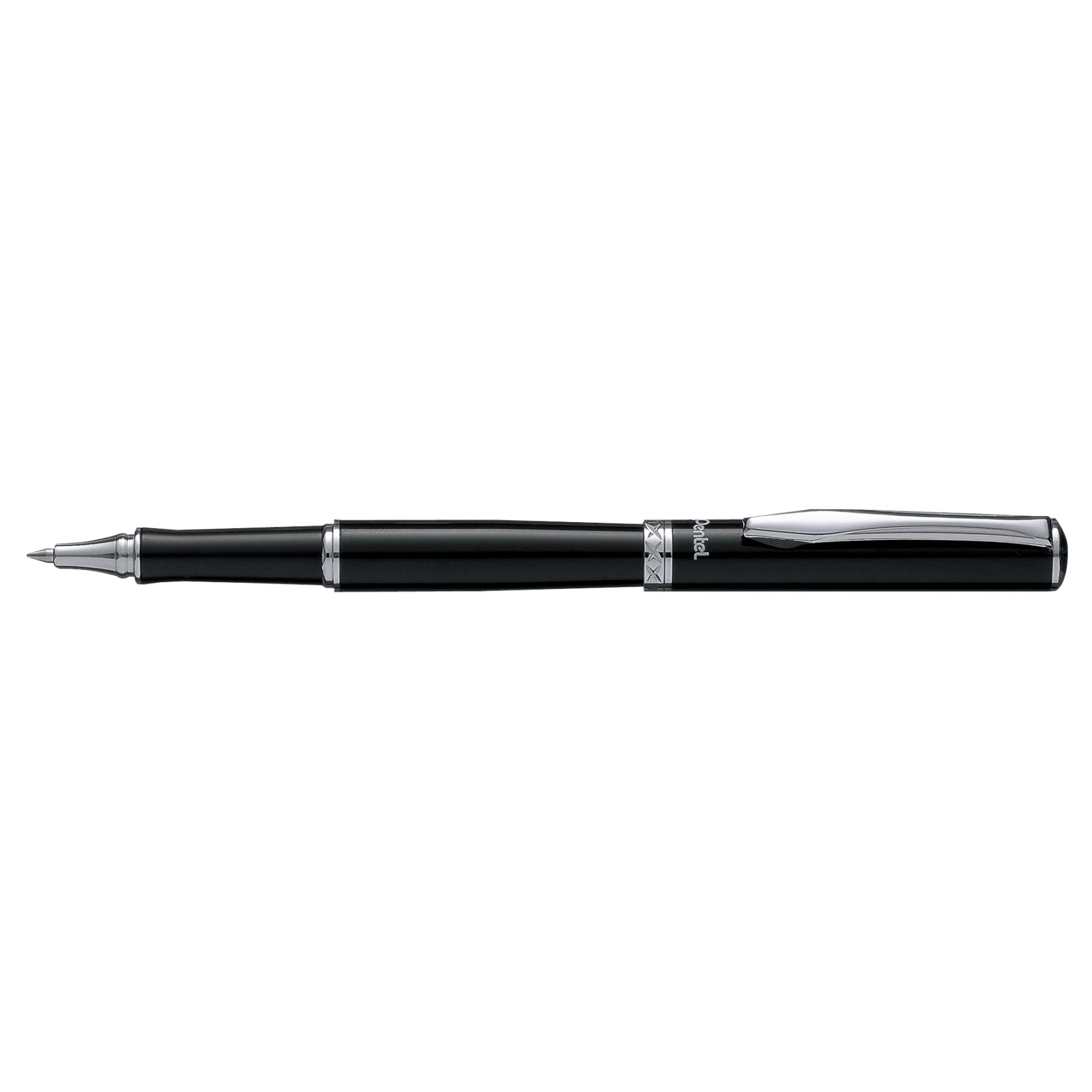 Pentel EnerGel K611A Gelschreiber, Kappe – Schwarz, Spitze 0,7 mm, schnelltrocknend, nachfüllbar, 1 Stk.