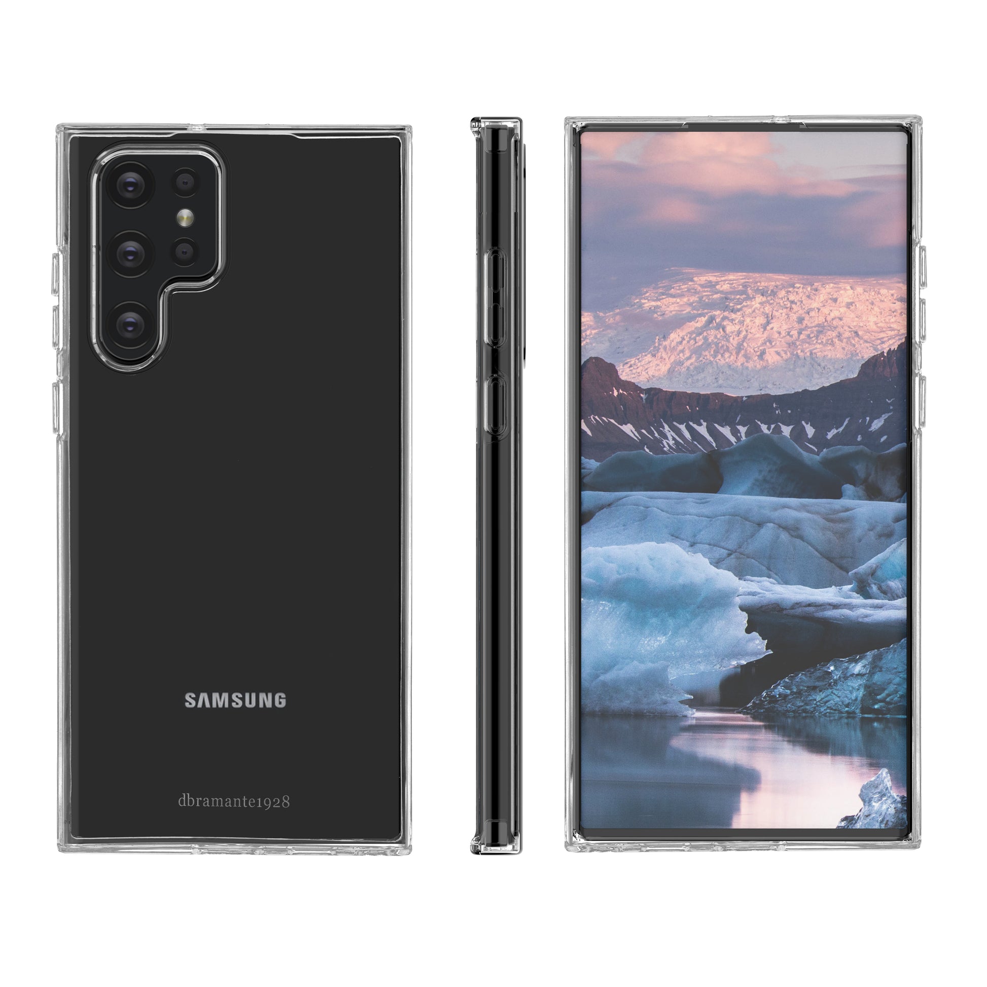 dbramante1928 Greenland Backcover – für Samsung Galaxy S22 Ultra, Kunststoff, Transparent